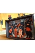 Halloween CAT BAND laser cut wood shadowbox art